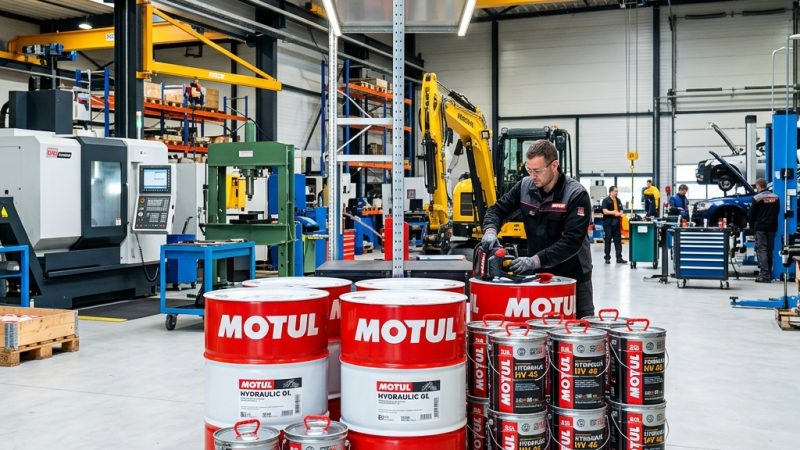 Гидравлические масла Motul: надежность, характеристики и оптовые поставки