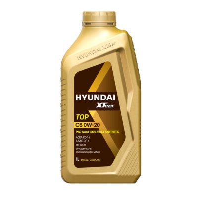 Моторное масло для легковых автомобилей HYUNDAI XTeer TOP C3 5W-30 (4л)