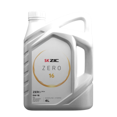Моторное масло для легковых автомобилей ZIC ZERO 16 0W-16 (1л)