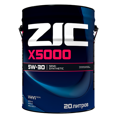 Моторное масло для коммерческого транспорта ZIC X5000 5W-30 (20л)