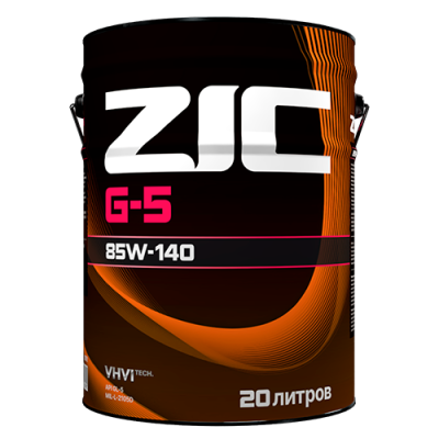 Масло для механических трансмиссий ZIC G-5 85W-140 (20л)