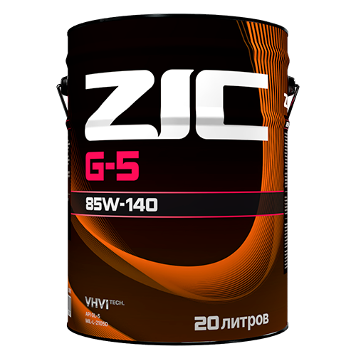 Масло для механических трансмиссий ZIC G-5 85W-140 (20л)