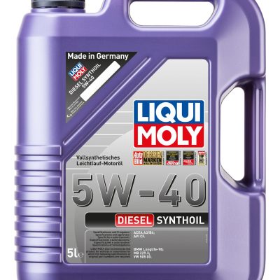1340 Liqui Moly Моторное масло для легковых автомобилей Diesel Synthoil 5W-40 (1л)