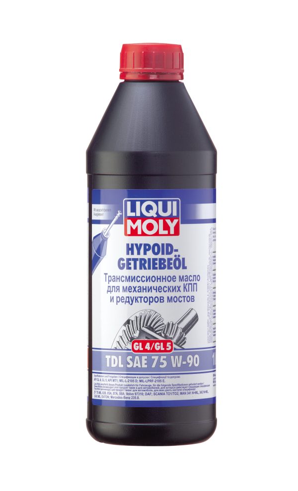 1407 Liqui Moly Трансмиссионное масло Hypoid-Getriebeoil TDL 75W-90 (1л)