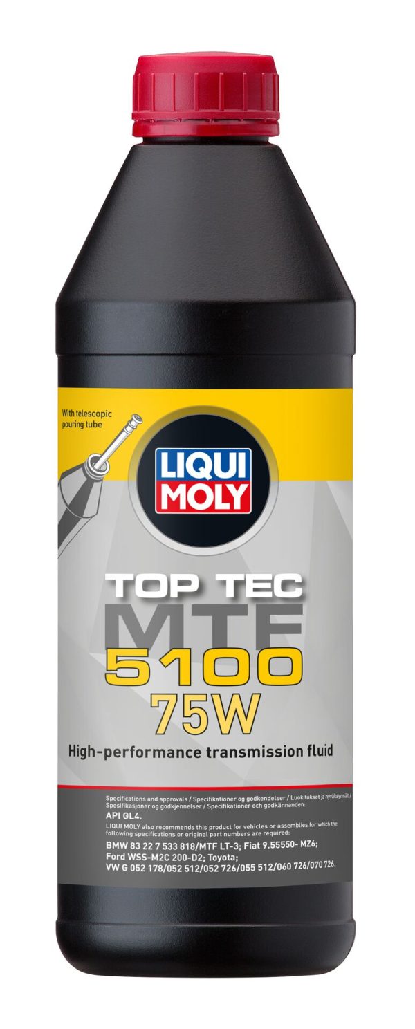 20842 Liqui Moly Трансмиссионное масло Top Tec MTF 5100 75W (1л)