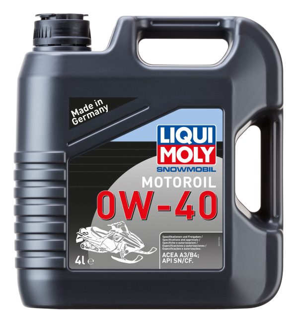 2261 Liqui Moly Моторное масло для снегоходов Snowmobil Motoroil 0W-40 (4л)