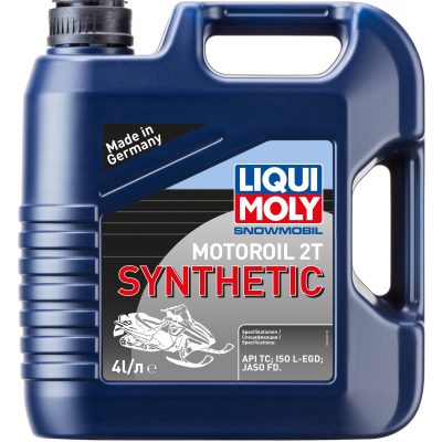 2382 Liqui Moly Моторное масло для снегоходов Snowmobil Motoroil 2T Synthetic (1л)