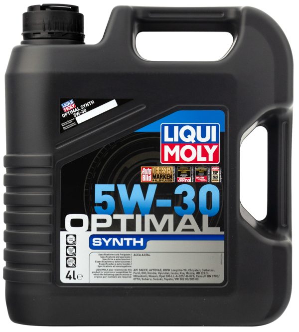 39001 Liqui Moly Моторное масло для легковых автомобилей Optimal HT Synth 5W-30 (4л)