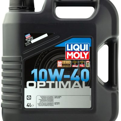 3930 Liqui Moly Моторное масло для легковых автомобилей Optimal 10W-40 (4л)