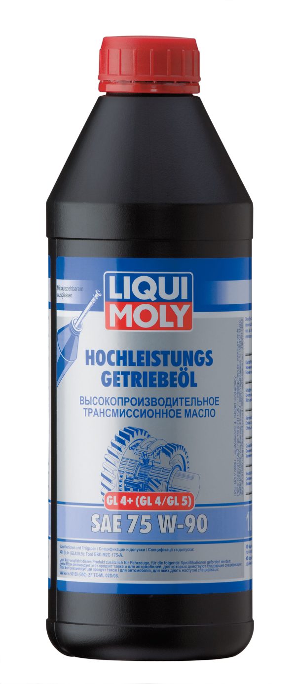 4434 Liqui Moly Трансмиссионное масло Hochleistungs-Getriebeoil 75W-90 (1л)