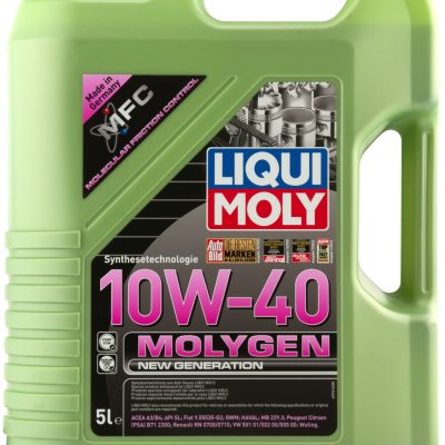 8538 Liqui Moly Моторное масло для легковых автомобилей Molygen New Generation 10W-40 (4л)