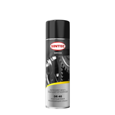 Sintec Смазка силиконовая универсальная Silicone Grease 400мл (аэрозоль)