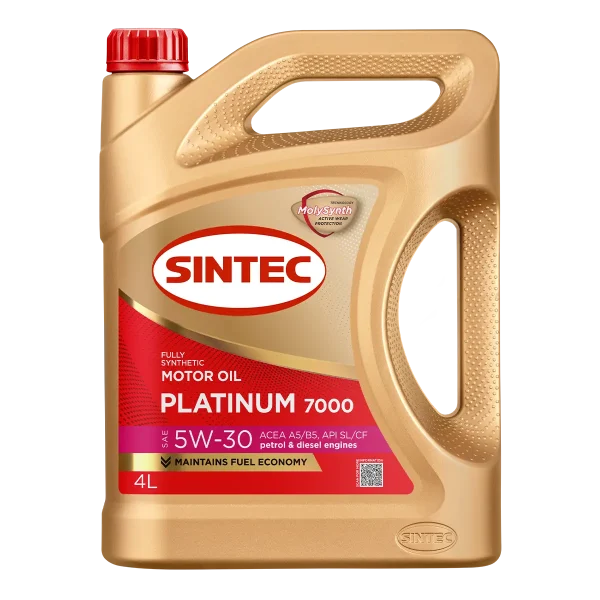 Масло моторное Sintec Platinum 7000 5W-30 A5/B5 SL/CF 1л