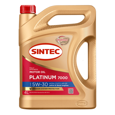 Масло моторное Sintec Platinum 7000 5W-30 C3 SP 1л